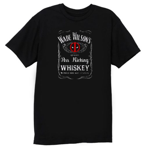 Wade Wilson Deadpool Whiskey T Shirt