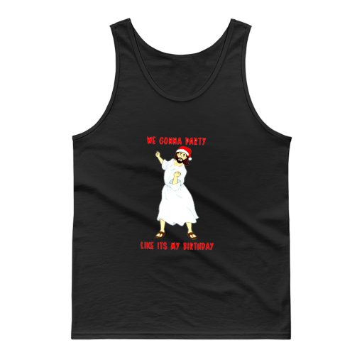 We Gonna Party Christmas Funny Tank Top