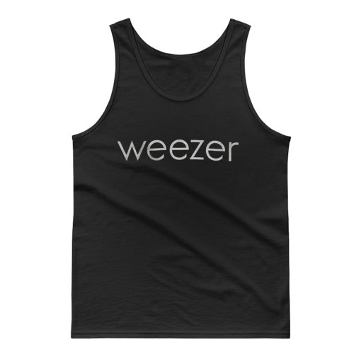 Weezer Simple Logo Tank Top