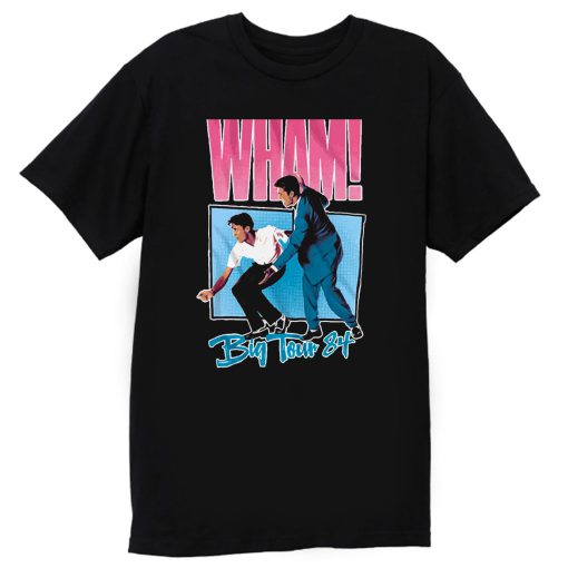 Wham Big Tour 84 George Michael T Shirt