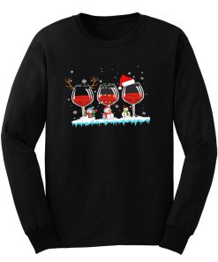 Wine Christmas Funny Long Sleeve