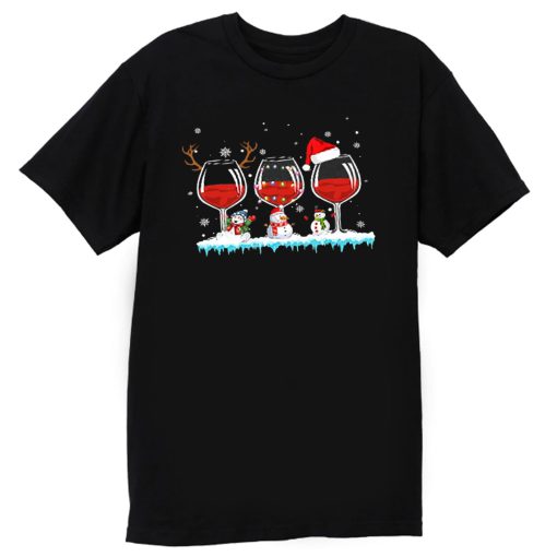 Wine Christmas Funny T Shirt