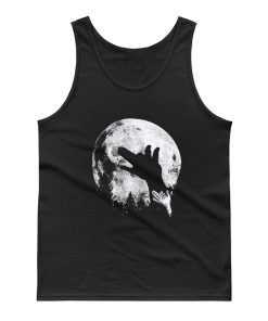 Wolf Shadow Puppet Unique Moon Outdoor Hike Camp Tank Top