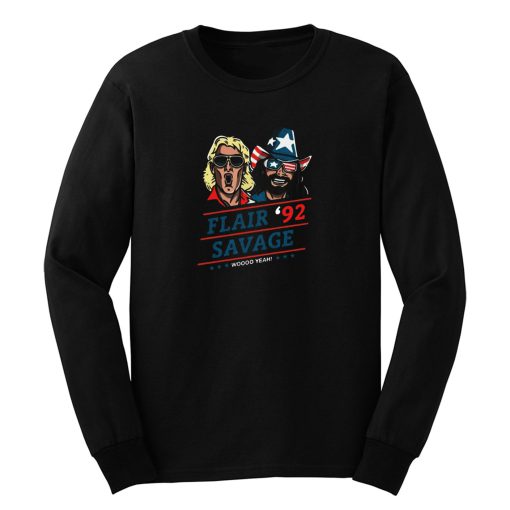 Woo Yeah Flair Savage Retro Long Sleeve