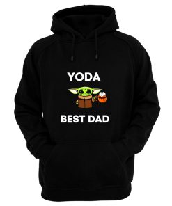 Yoda Best Dad Baby Yoda Take A Beer Funny Star Wars Parody Hoodie