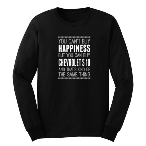 You Cant Buy Happines Car Lover Long Sleeve