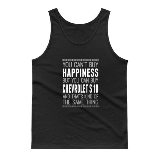 You Cant Buy Happines Car Lover Tank Top