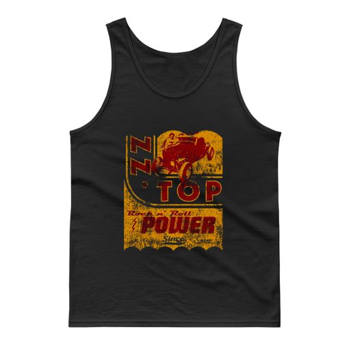 ZZ Top Oil Power Band Tank Top