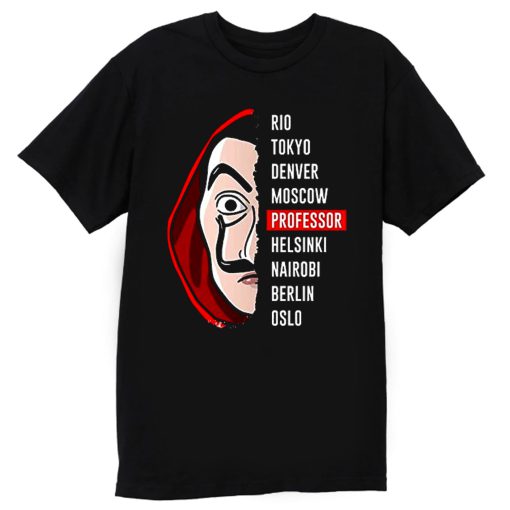 la Casa de Papel Money Heist T Shirt