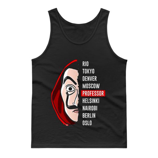 la Casa de Papel Money Heist Tank Top