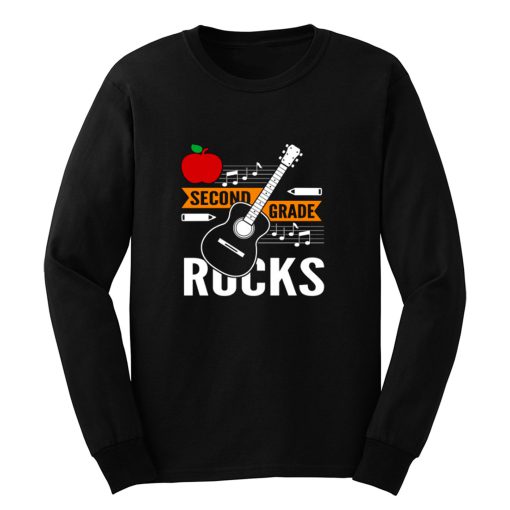 2nd Grade Rocks Long Sleeve