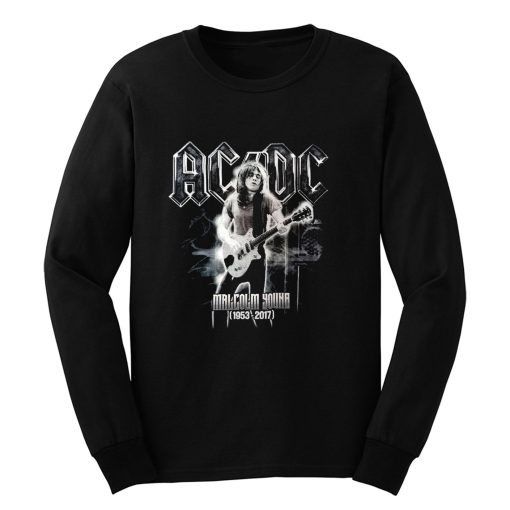 ACDC Malcolm Young Long Sleeve