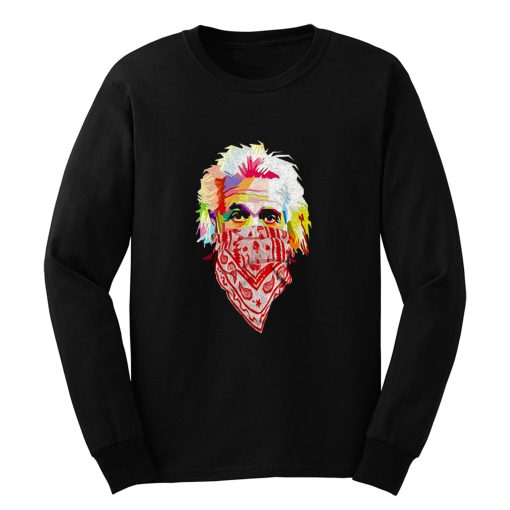 Albert Einstein Bandana Long Sleeve