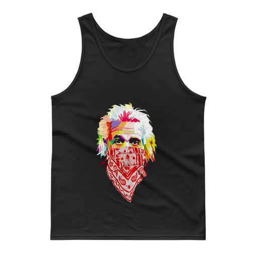 Albert Einstein Bandana Tank Top