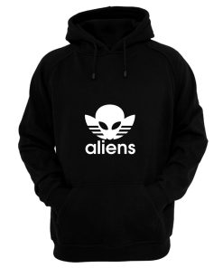 Aliens Logo Humorous Hoodie