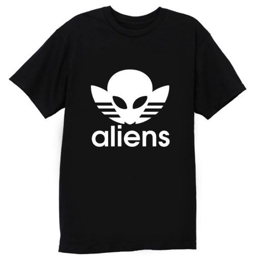 Aliens Logo Humorous T Shirt