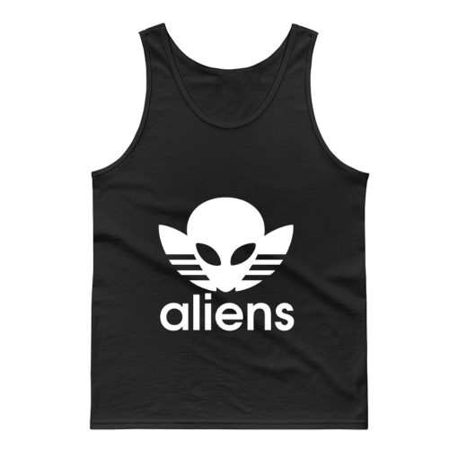 Aliens Logo Humorous Tank Top