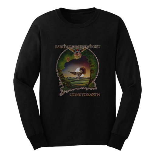 BARCLAY JAMES HARVEST GONE TO EARTH 1977 BLACK Long Sleeve