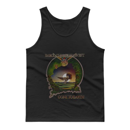 BARCLAY JAMES HARVEST GONE TO EARTH 1977 BLACK Tank Top