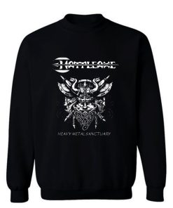 BATTLEAXE Heavy Metal Sanctuary Sweatshirt