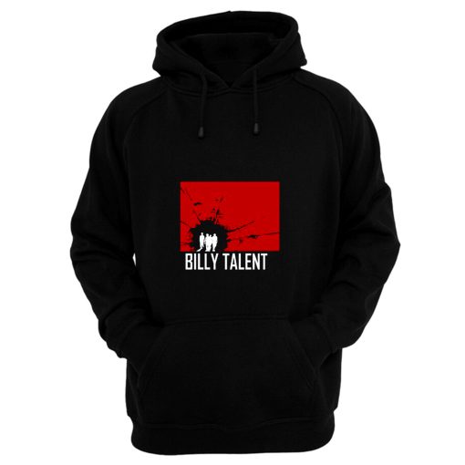 BILLY TALENT Red Square Punk Rock Band Hoodie