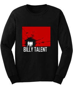 BILLY TALENT Red Square Punk Rock Band Long Sleeve