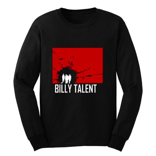 BILLY TALENT Red Square Punk Rock Band Long Sleeve