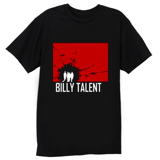 BILLY TALENT Red Square Punk Rock Band T Shirt