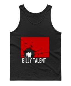 BILLY TALENT Red Square Punk Rock Band Tank Top