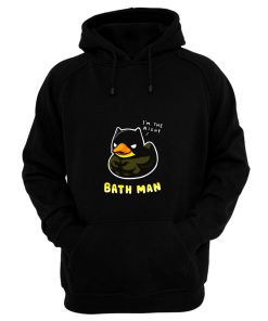 Bath man Funny Bath Duck Hoodie