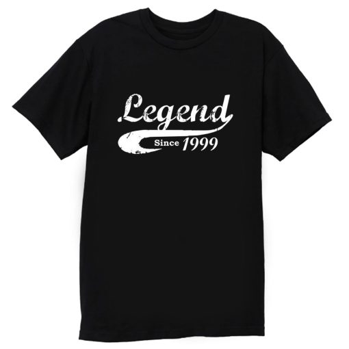 Bday Present Legend Since 1999 T Shirt