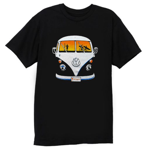 Beach Camper Cool Van Veedub Car Inspired Camping Vanagon T Shirt