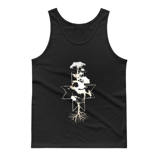 Bear skull Finnish Mythology Tank Top