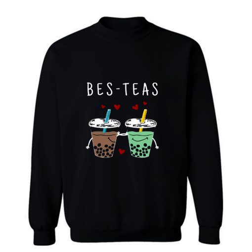 Bes Teas Best Friends Bubble Tea Sweatshirt