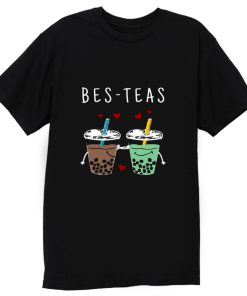 Bes Teas Best Friends Bubble Tea T Shirt