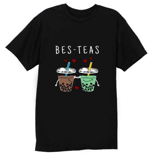 Bes Teas Best Friends Bubble Tea T Shirt