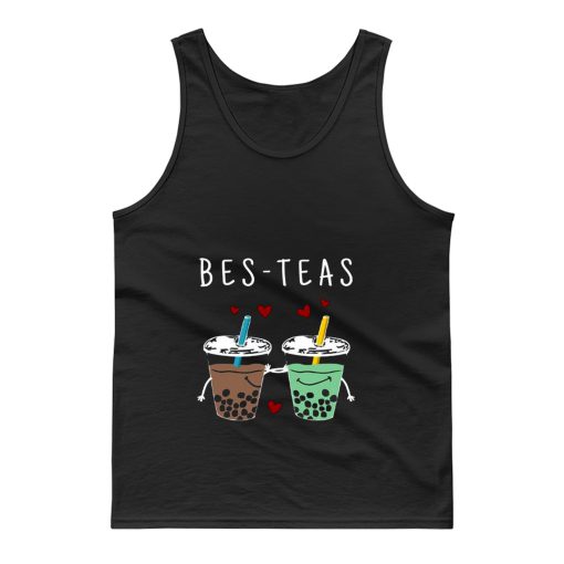 Bes Teas Best Friends Bubble Tea Tank Top