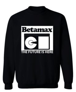 Betamax Retro Classic 1970s Sweatshirt