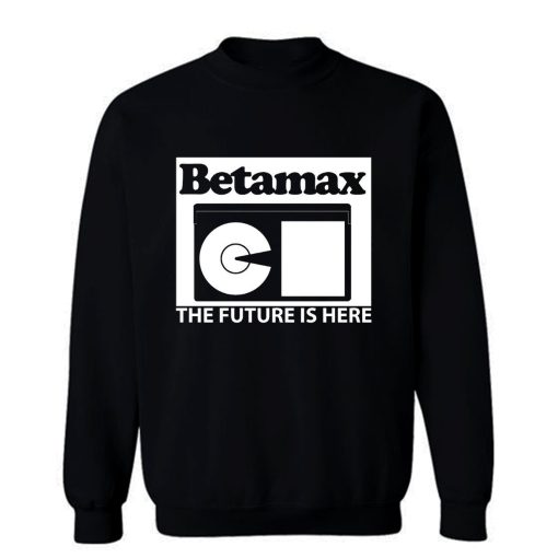 Betamax Retro Classic 1970s Sweatshirt