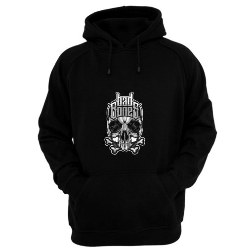 Biker t Rock Tattoo Cool Skull Ba Hoodie