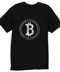 Bitcoin Blockchain Cryptocurrency Electronic Cash Mining Digital Gold Log In T Shirt
