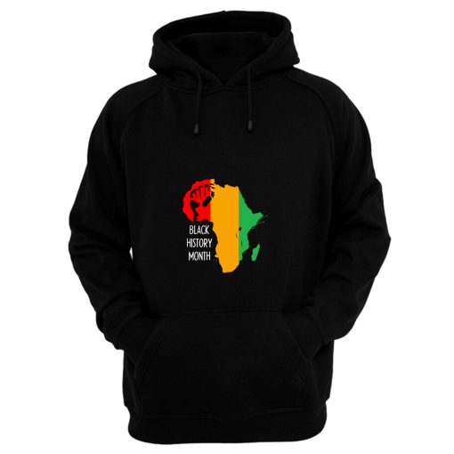 Black History Month Africa Origin Ancestral Power Ladies Hoodie