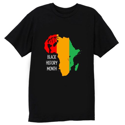 Black History Month Africa Origin Ancestral Power Ladies T Shirt