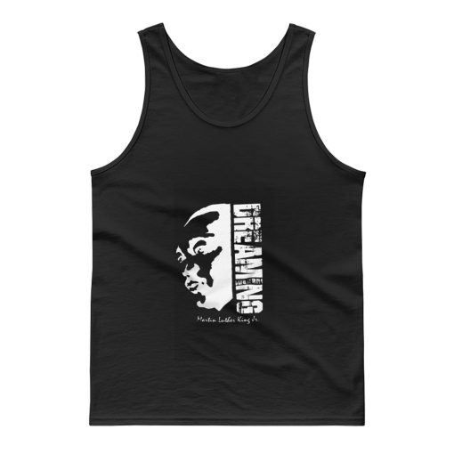 Black Pride Black History Month Dreaming Martin Luther King Jr Tank Top