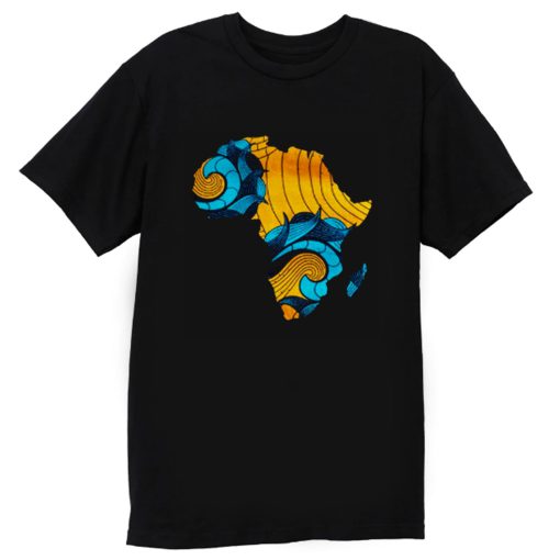 Black Pride Melanin Map Of Africa T Shirt