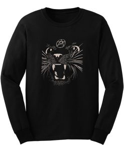 Black Sassy Cat Long Sleeve