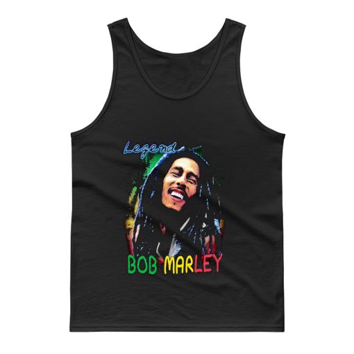 Bob Marley Short Sleeve Legend Tank Top