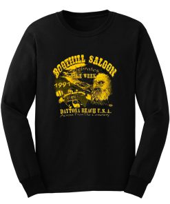 Boothill Saloon Biker Rally Single Stitch Pocket Long Sleeve