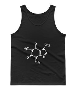 Caffeine molecule print Tank Top