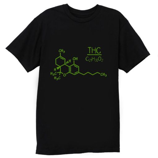 Cannabis Molecule Funny T Shirt
